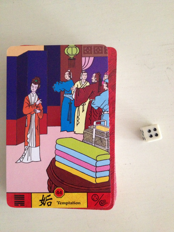 I Ching Tarot with dice - john alan cartomancy